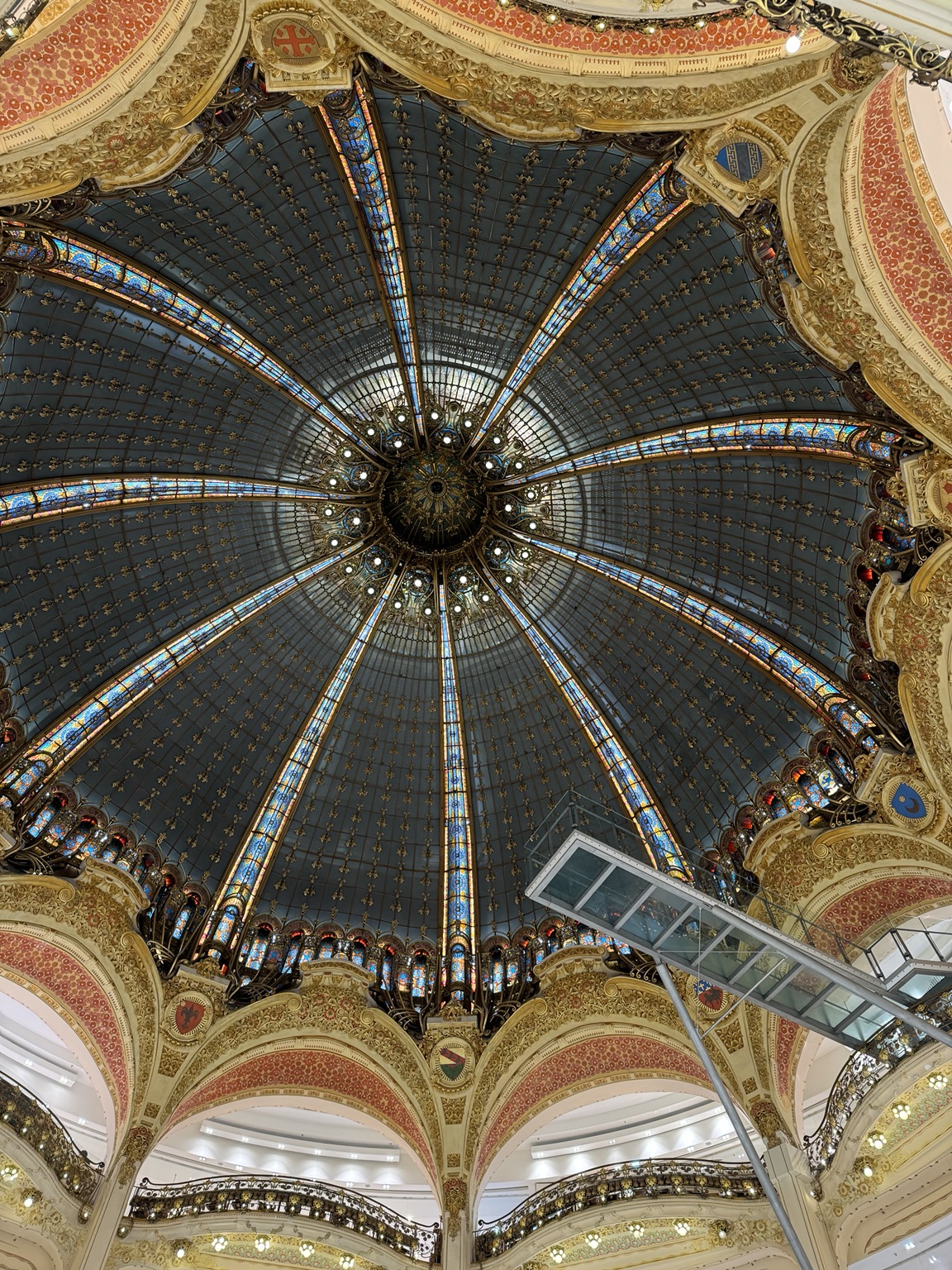 Cúpula art nouveau de Galeries Lafayette